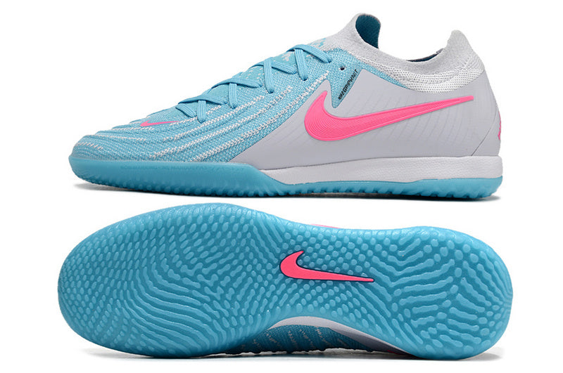 CHUTEIRA NIKE PHANTOM GX II ELITE FUTSAL - BRANCA E AZUL