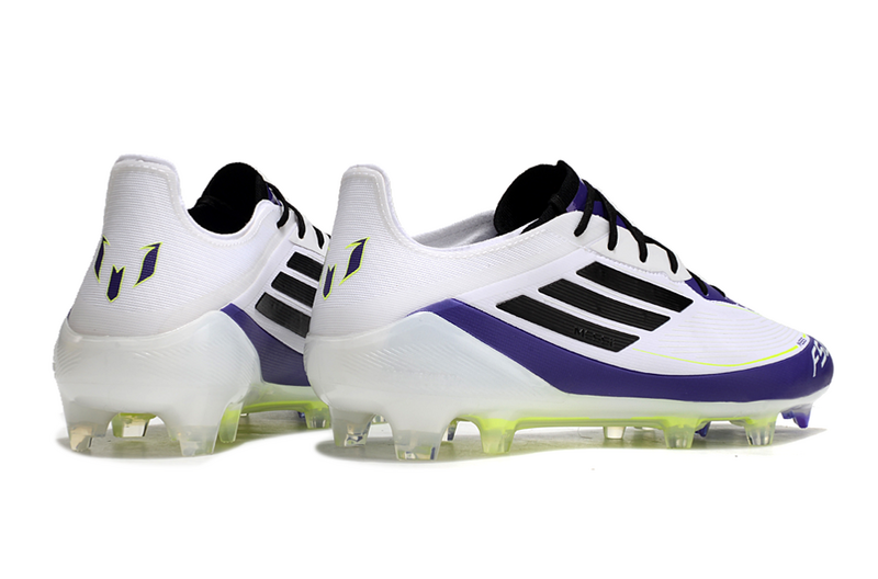 CHUTEIRA ADIDAS F50 ELITE CAMPO "TRIUNFO ESTELAR" - BRANCA E ROXA