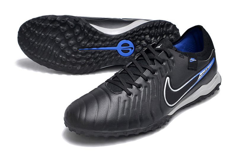 CHUTEIRA NIKE TIEMPO LEGEND 10 SOCIETY "SHADOW" - PRETA