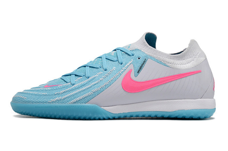 CHUTEIRA NIKE PHANTOM GX II ELITE FUTSAL - BRANCA E AZUL