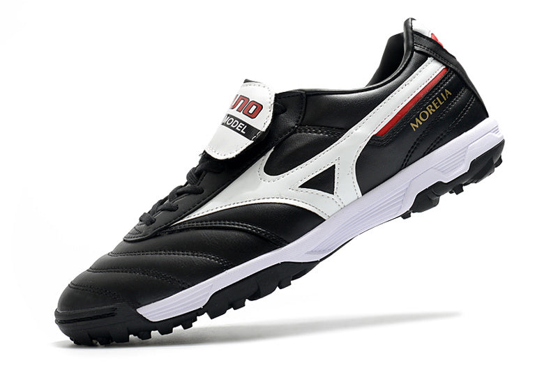 CHUTEIRA MIZUNO MORELIA II SOCIETY - PRETA E BRANCA