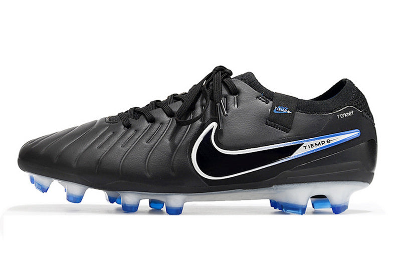 CHUTEIRA NIKE TIEMPO LEGEND 10 ELITE CAMPO "SHADOW" - PRETA