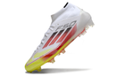 ADIDAS F50.1 MID ELITE CAMPO - BRANCA E VERMELHA
