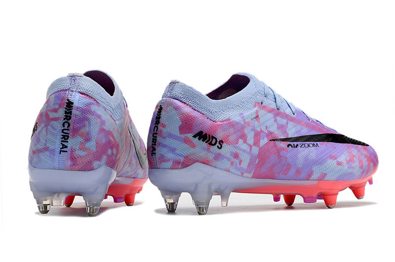 CHUTEIRA NIKE AIR ZOOM MERCURIAL VAPOR 15 ELITE TRAVA MISTA FIXA "VALENTINE'S DAY" - ROXA