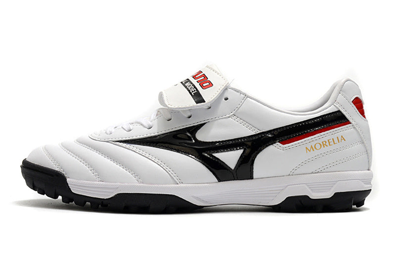 CHUTEIRA MIZUNO MORELIA II SOCIETY - BRANCA E PRETA