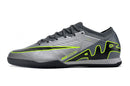 CHUTEIRA NIKE AIR ZOOM MERCURIAL VAPOR 15 ELITE FUTSAL - CINZA E VERDE