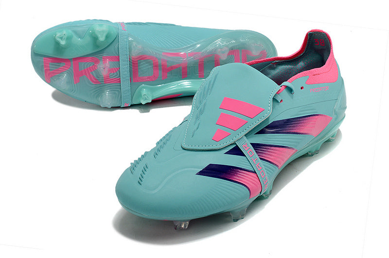 ADIDAS PREDATOR 24 FT ELITE CAMPO - AZUL E ROSA
