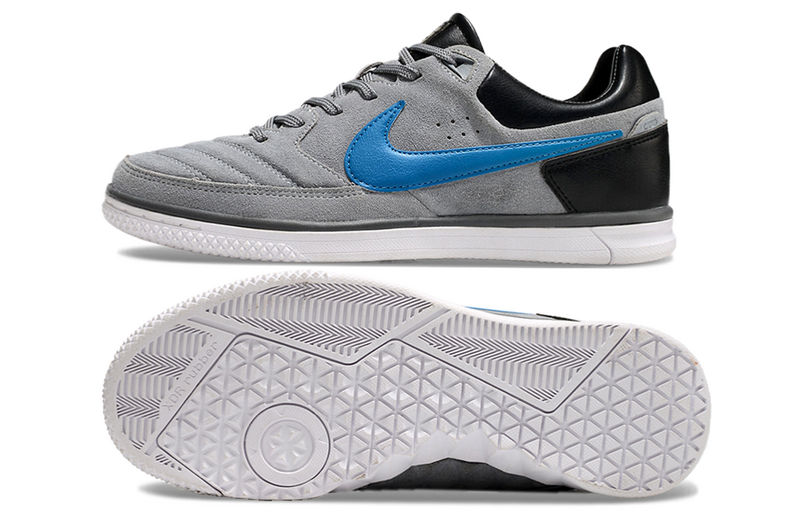 CHUTEIRA NIKE GATO FUTSAL - CINZA E PRETA