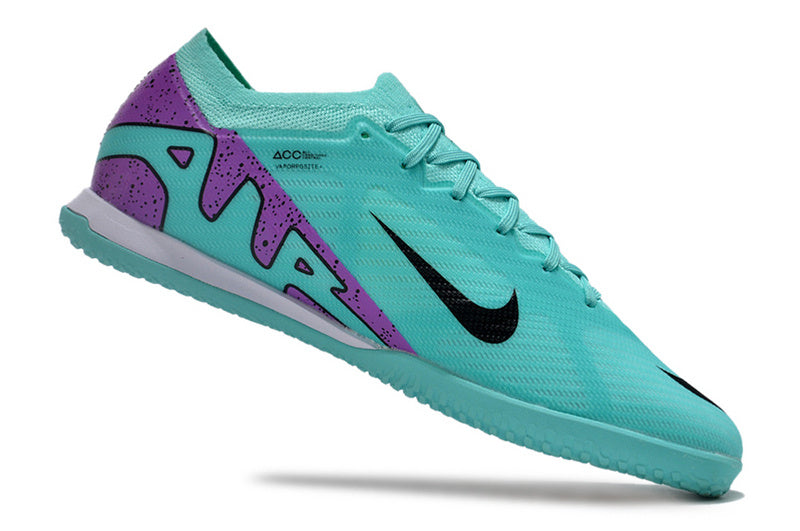 CHUTEIRA NIKE AIR ZOOM MERCURIAL VAPOR 15 ELITE FUTSAL "READY" - AZUL E ROXA