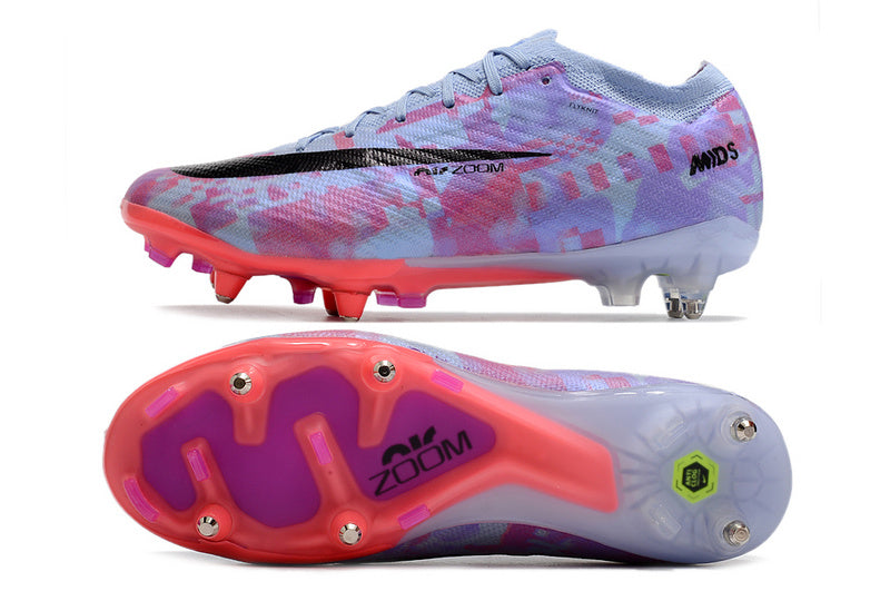 CHUTEIRA NIKE AIR ZOOM MERCURIAL VAPOR 15 ELITE TRAVA MISTA FIXA "VALENTINE'S DAY" - ROXA