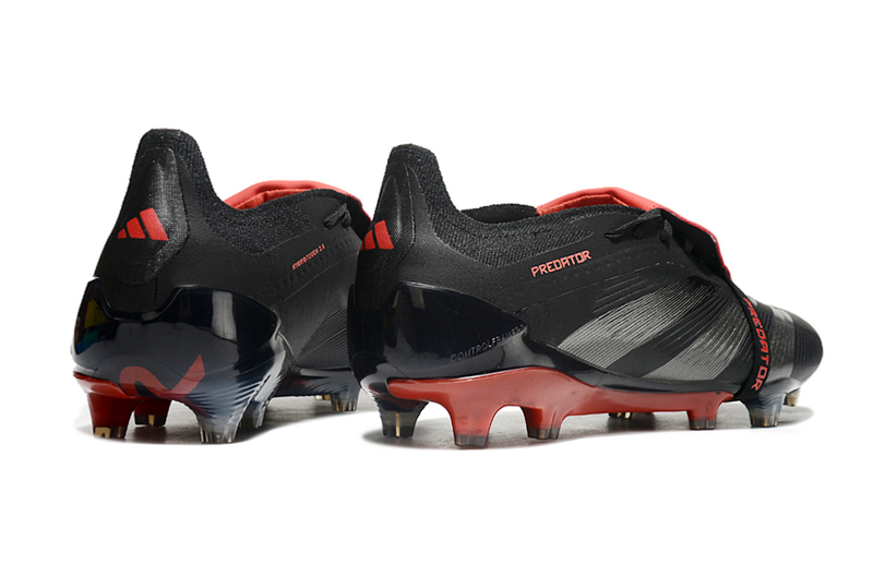 ADIDAS PREDATOR 24 FT ELITE CAMPO - PRETA E LARANJA