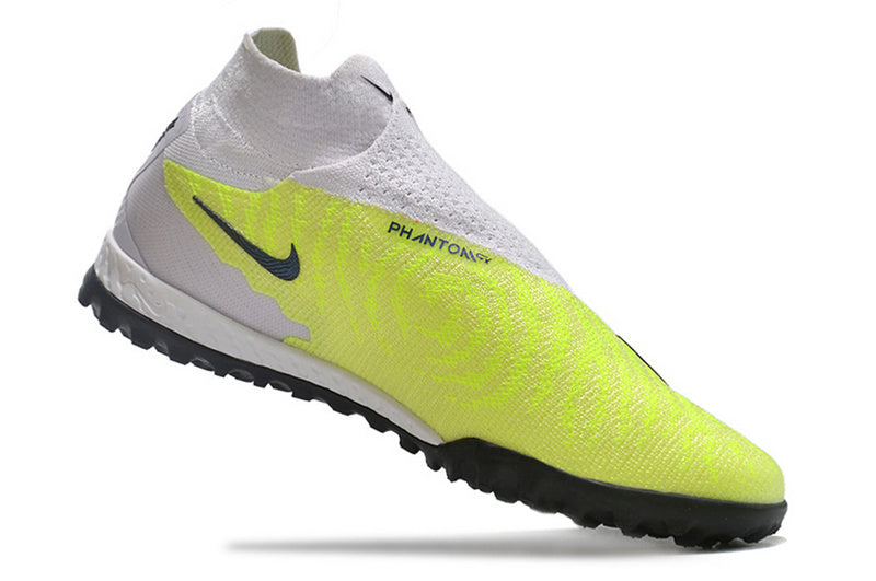CHUTEIRA NIKE PHANTOM GX DYNAMIC FIT ELITE SOCIETY - BRANCA E VERDE