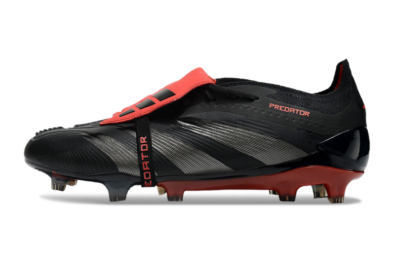 ADIDAS PREDATOR 24 FT ELITE CAMPO - PRETA E LARANJA