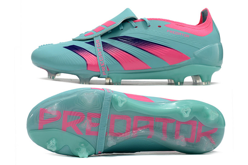 ADIDAS PREDATOR 24 FT ELITE CAMPO - AZUL E ROSA