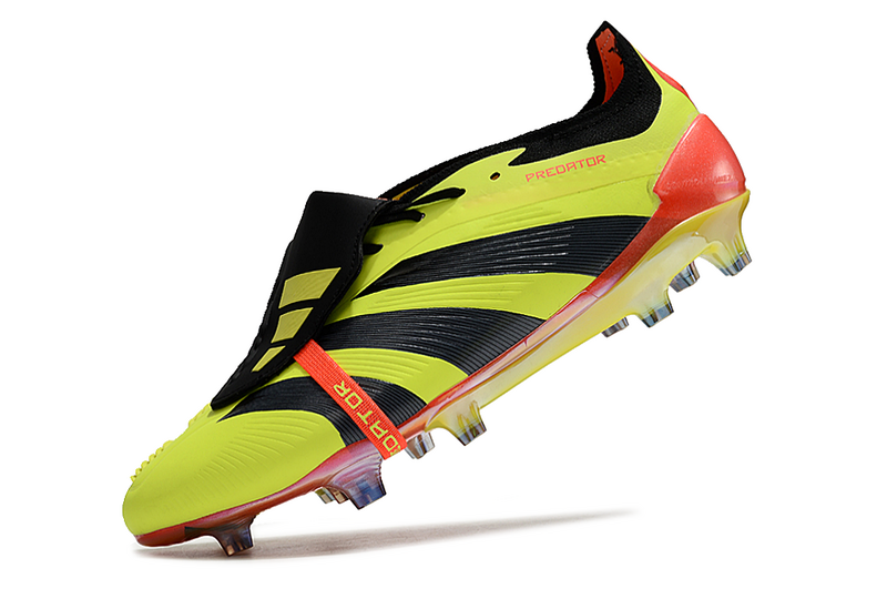 ADIDAS PREDATOR 24 FT ELITE CAMPO ''ENERGY CITRUS'' - PRETA E AMARELA