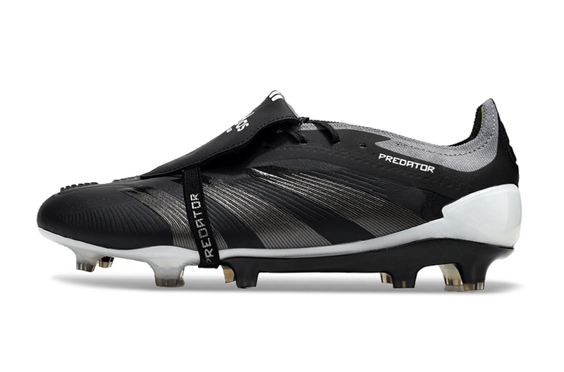 ADIDAS PREDATOR 24 FT ELITE CAMPO - PRETA E BRANCA