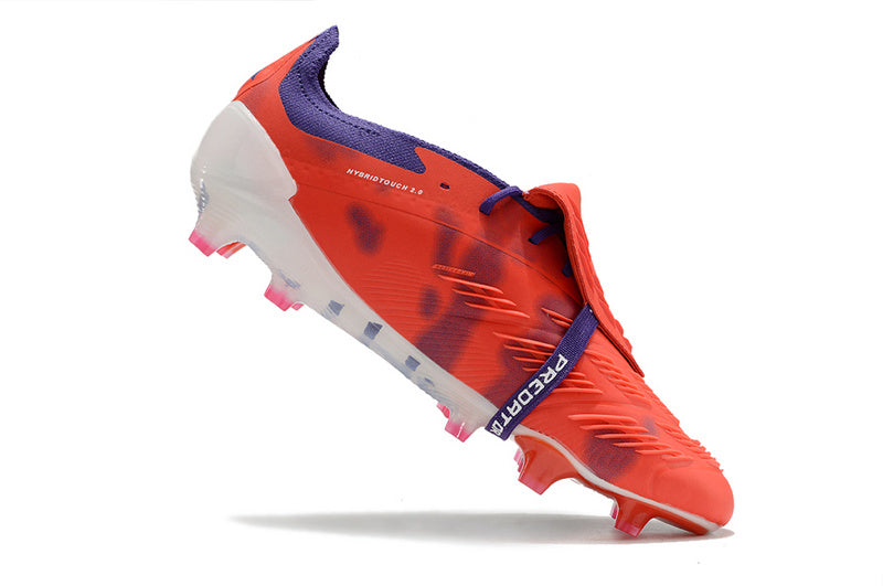 ADIDAS PREDATOR 24 FT ELITE CAMPO - LARANJA E BRANCA