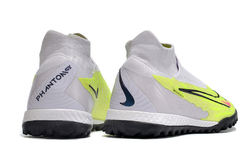 CHUTEIRA NIKE PHANTOM GX DYNAMIC FIT ELITE SOCIETY - BRANCA E VERDE