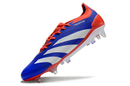 ADIDAS PREDATOR 24 ELITE TRAVA MISTA - AZUL, VERMELHA E BRANCA
