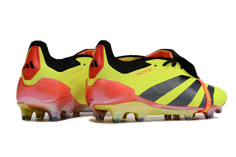 ADIDAS PREDATOR 24 FT ELITE CAMPO ''ENERGY CITRUS'' - PRETA E AMARELA