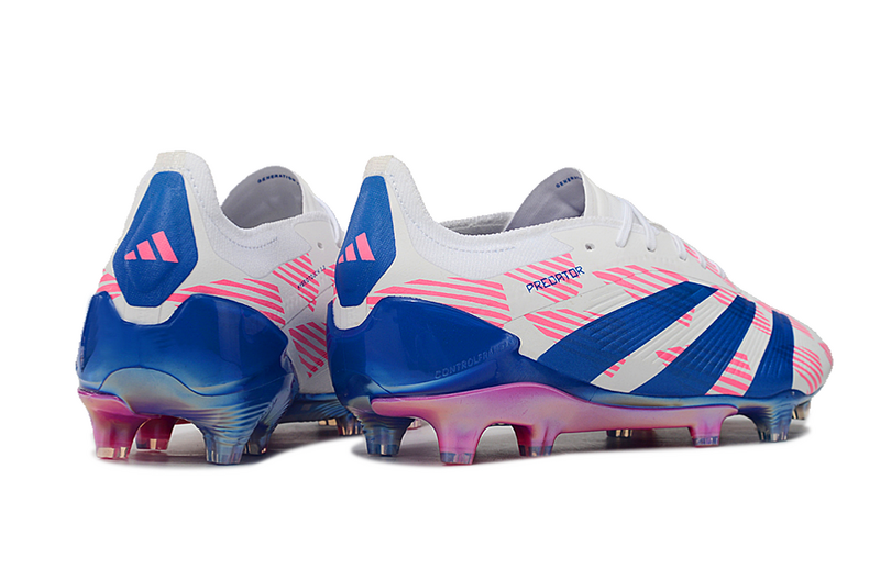 ADIDAS PREDATOR 24 ELITE CAMPO "REEMERGENCE" BRANCA E AZUL