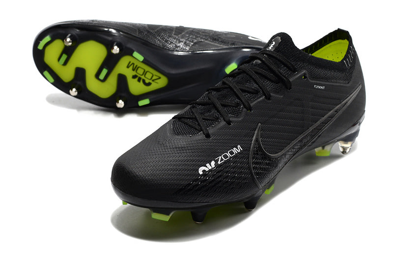 CHUTEIRA NIKE AIR ZOOM MERCURIAL VAPOR 15 ELITE TRAVA MISTA FIXA "SHADOW" - PRETA
