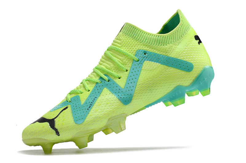 CHUTEIRA PUMA FUTURE ULTIMATE CAMPO "PURSUIT" - VERDE