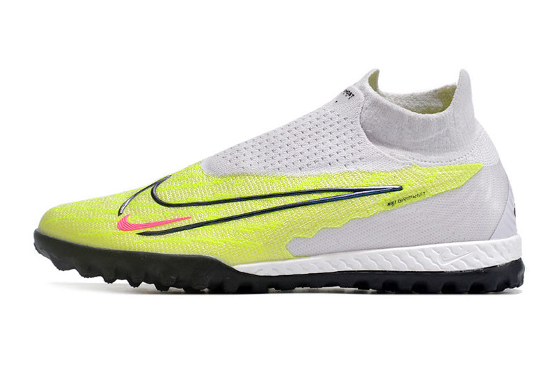 CHUTEIRA NIKE PHANTOM GX DYNAMIC FIT ELITE SOCIETY - BRANCA E VERDE