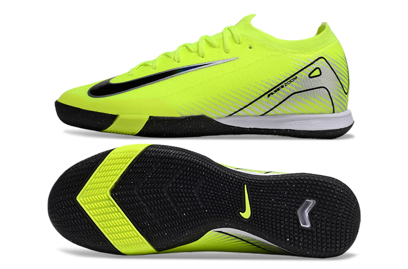 CHUTEIRA NIKE AIR ZOOM MERCURIAL VAPOR 16 ELITE FUTSAL "MAD VOLTAGE" - VERDE