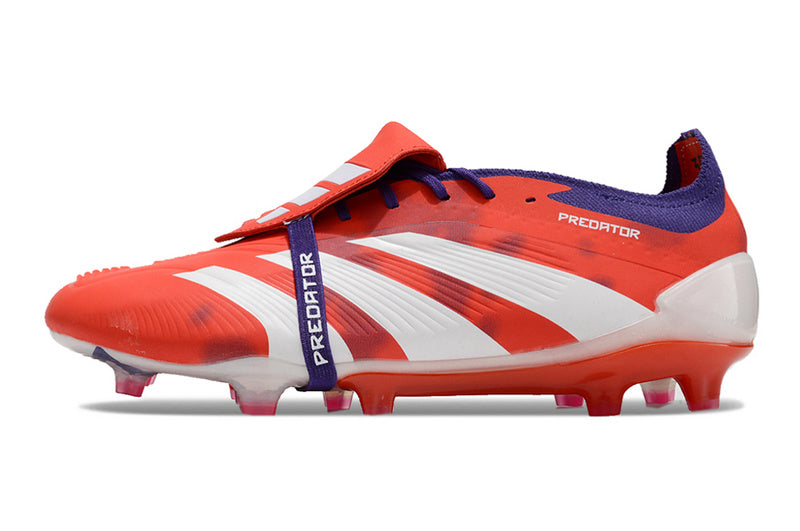ADIDAS PREDATOR 24 FT ELITE CAMPO - LARANJA E BRANCA
