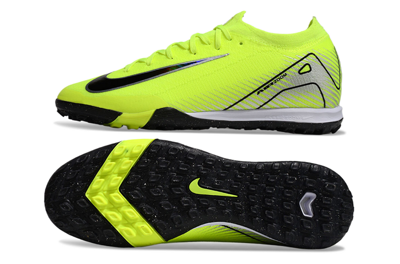 CHUTEIRA NIKE MERCURIAL AIR ZOOM VAPOR 16 ELITE SOCIETY "MAD VOLTAGE" - VERDE