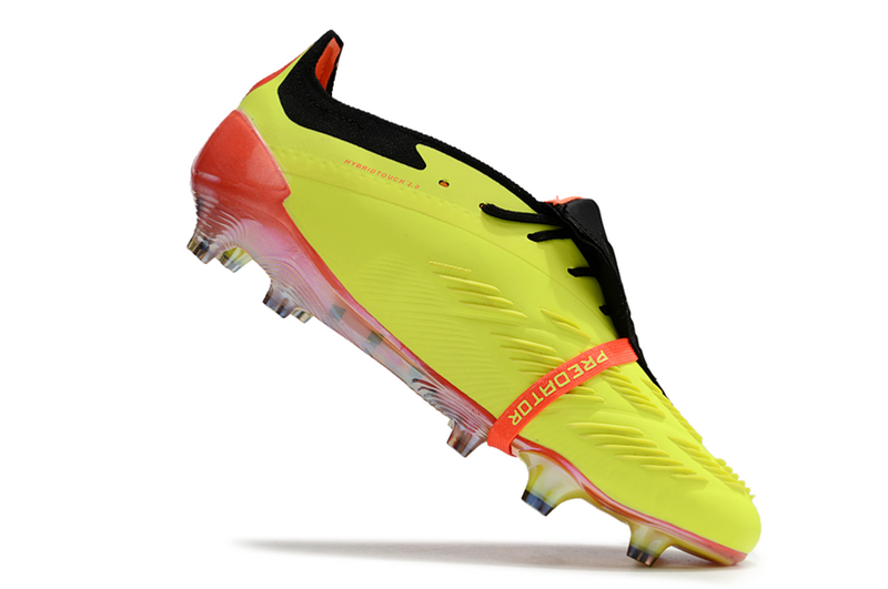ADIDAS PREDATOR 24 FT ELITE CAMPO ''ENERGY CITRUS'' - PRETA E AMARELA