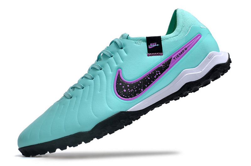 CHUTEIRA NIKE TIEMPO LEGEND 10 SOCIETY - AZUL,PRETA E ROSA
