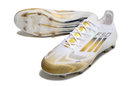 CHUTEIRA ADIDAS F50 ELITE CAMPO - BRANCA E AMARELA