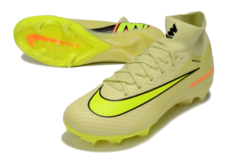 CHUTEIRA NIKE AIR ZOOM MERCURIAL SUPERFLY 10 ELITE CAMPO "MAX VOLTAGE" - AMARELA E VERDE