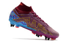 CHUTEIRA NIKE AIR ZOOM MERCURIAL SUPERFLY 9 ELITE TRAVA MISTA "MBAPPÉ" - VINHO