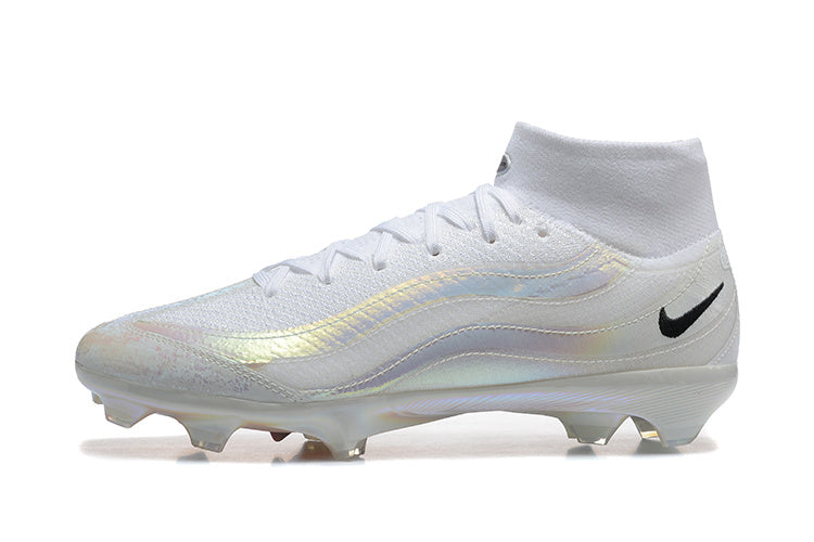 CHUTEIRA NIKE AIR ZOOM MERCURIAL SUPERFLY 10 ELITE CAMPO "AIR MAX 95" - BRANCA