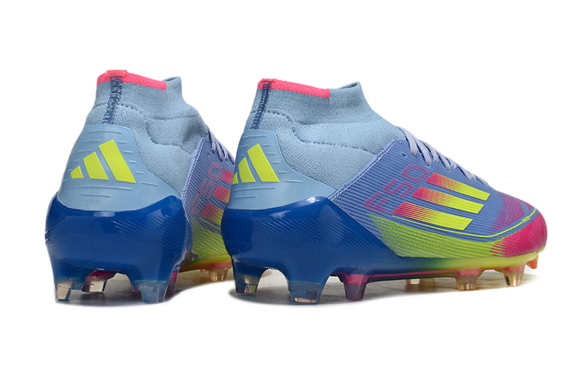 ADIDAS F50.1 MID ELITE CAMPO "CELESTIAL VICTORY" - AZUL E COLORIDA