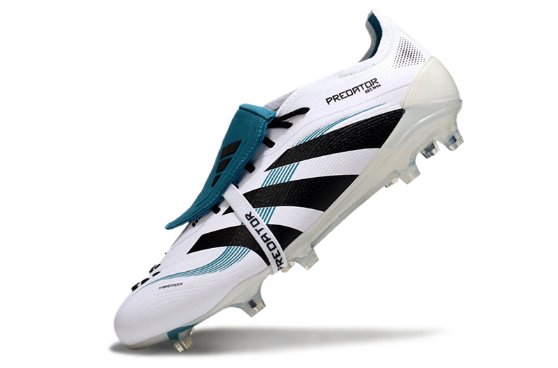 ADIDAS PREDATOR 25 FT ELITE CAMPO - BRANCA E PRETA