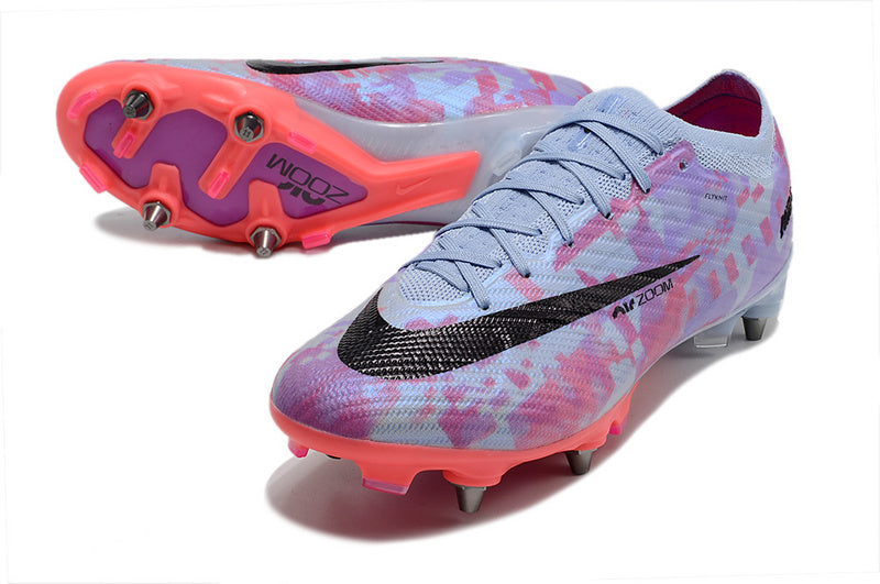 CHUTEIRA NIKE AIR ZOOM MERCURIAL VAPOR 15 ELITE TRAVA MISTA "VALENTINES DAY" - ROXA