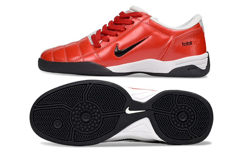 CHUTEIRA NIKE TOTAL 90 III FUTSAL - VERMELHA E BRANCA