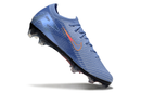 CHUTEIRA NIKE AIR ZOOM MERCURIAL VAPOR 16 ELITE CAMPO - AZUL E VERMELHA