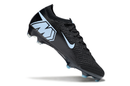 CHUTEIRA NIKE AIR ZOOM MERCURIAL VAPOR 16 ELITE CAMPO - PRETA E AZUL