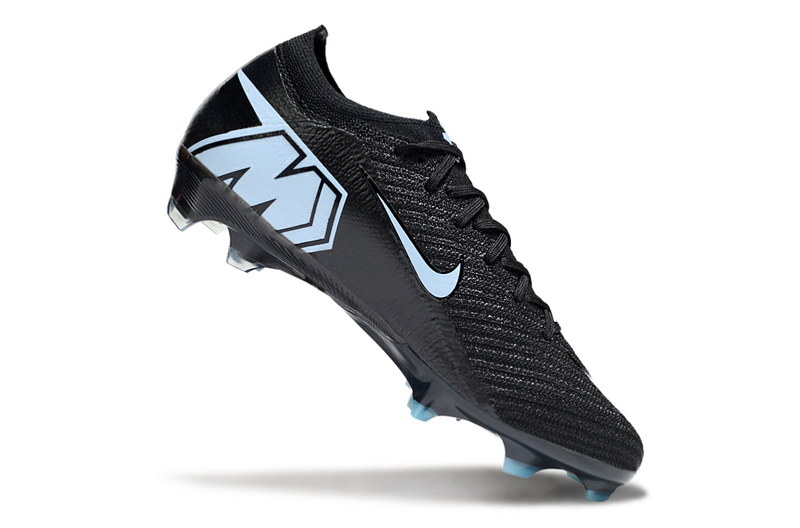 CHUTEIRA NIKE AIR ZOOM MERCURIAL VAPOR 16 ELITE CAMPO - PRETA E AZUL