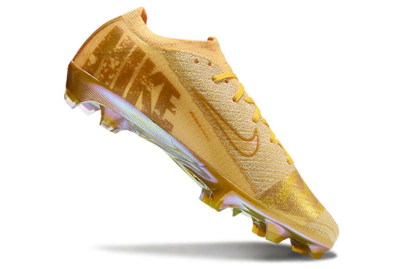CHUTEIRA NIKE AIR ZOOM MERCURIAL VAPOR 16 ELITE CAMPO "COSMIC SPEED 3" - DOURADA