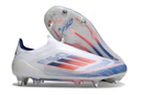 ADIDAS F50 LACELASS ELITE TRAVA MISTA "ADVACEMENT" - BRANCA E COLORIDA