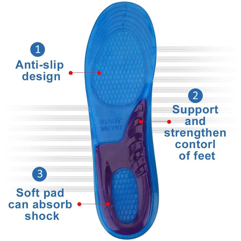 PALMILHA ORTOPÉDICA DE SILICONE GEL