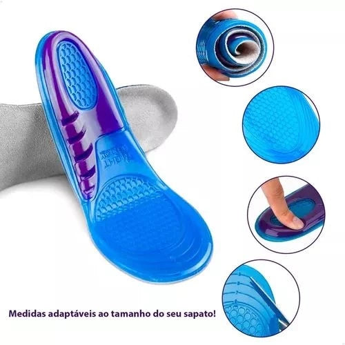 PALMILHA ORTOPÉDICA DE SILICONE GEL