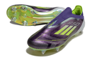 ADIDAS F50 LACELASS ELITE TRAVA MISTA  "FAST REBORN" - ROXA E VERDE