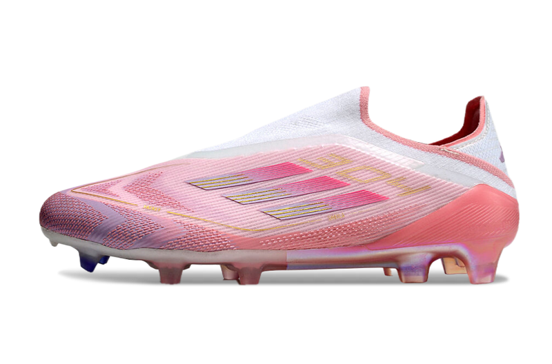 ADIDAS F50 LACELASS ELITE CAMPO "LAMINE YAMAL 304" - ROSA E BRANCA